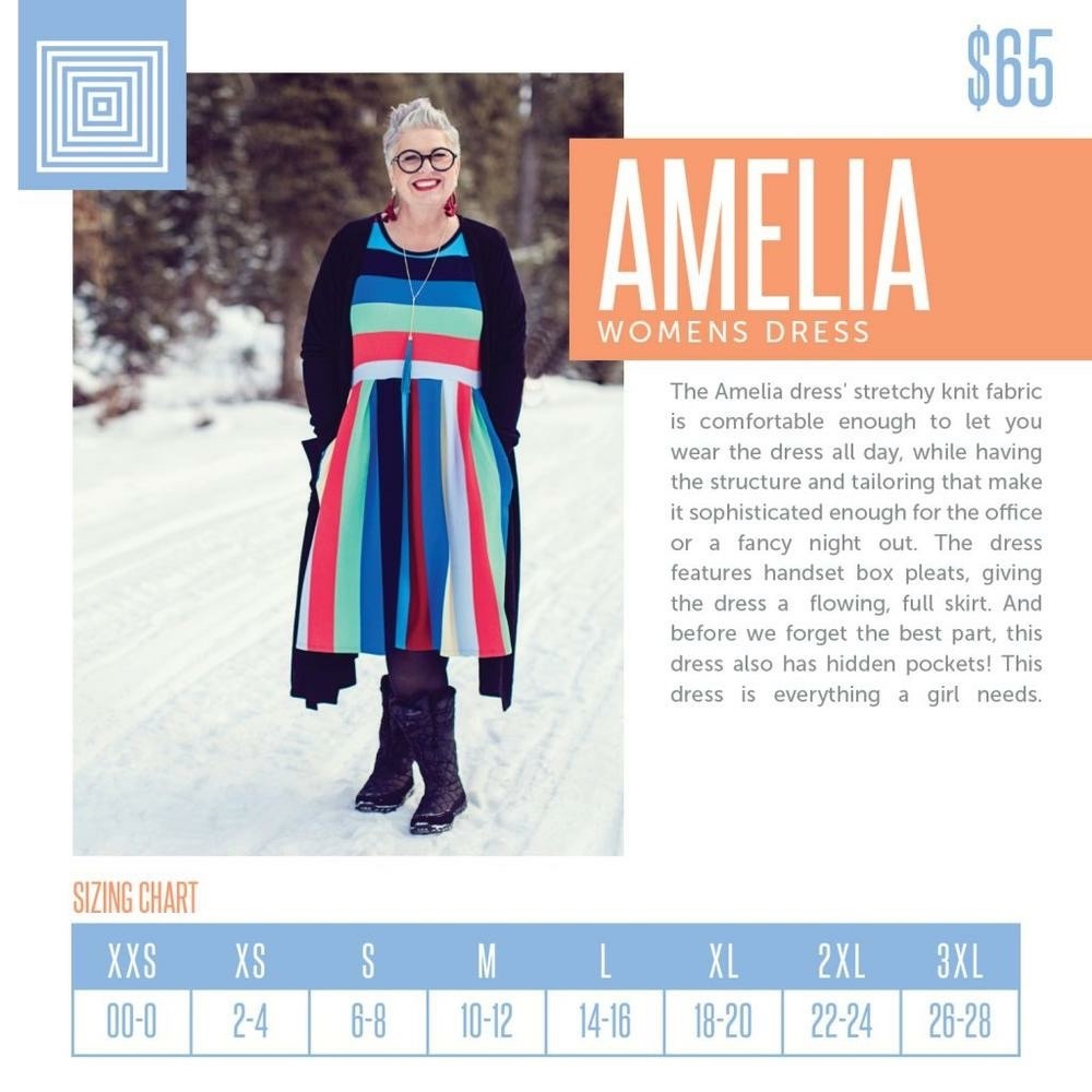 Lularoe Amelia dress